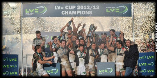 Harlequins Champions LV Cup Final 2013